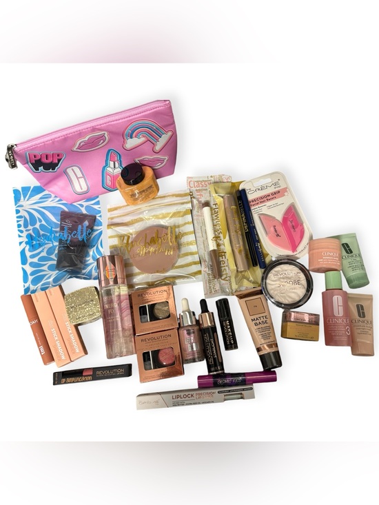 Makeup Revolution Other - Makeup and Skincare 20+ bundle with Clinique cosmetic bag
